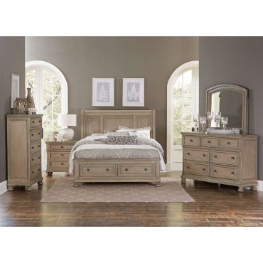 Brazoria Bed With Storage Drawers