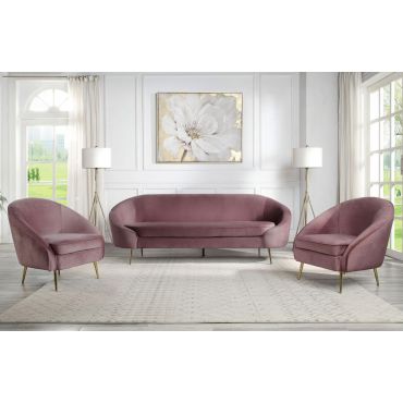 Brodie Velvet Modern Sofa
