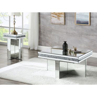 Brookside Mirrored Coffee Table