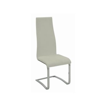 Bryn Contoured Design Dining Chairs White