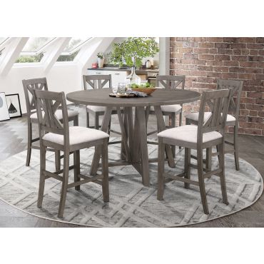 Camelot Square To Round Pub Table Set