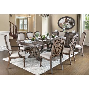 Carlton Rustic Finish Dining Room Furniture