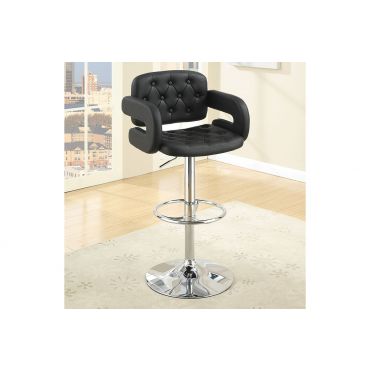 Carter Modern Tufted Leather Bar Stool