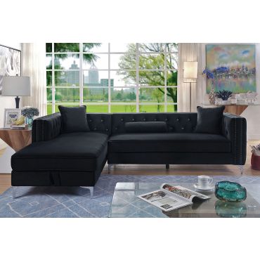 Caswell Sectional With Storage Chaise