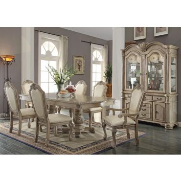 Chateau Antique White Dining Room Furniture