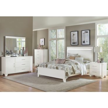 Chicago Bedroom Furniture With LED Lights