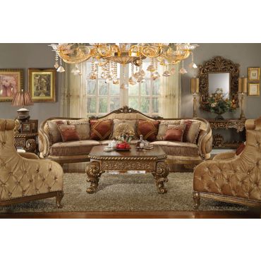 Cipriano Victorian Style Oversized Sofa