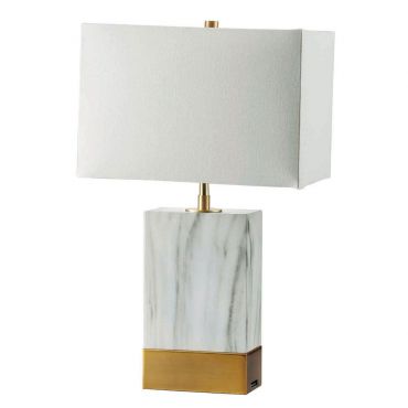 Circa Table Lamp With Gold Base