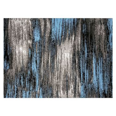 Clay Blue Modern Rug