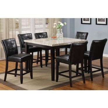 Marion Marble Top High Table Set