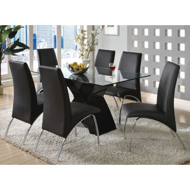 Monique Modern Lacquer Dining Table