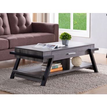 Colette Coffee Table With Drawers