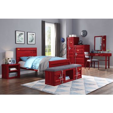 Container Red Youth Bedroom Collection