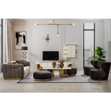 Corvus Oversized Sofa Set