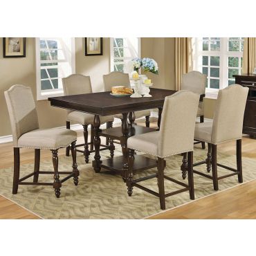 Cosmos Classic Counter Height Table Set