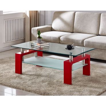 Camila Red Coffee Table