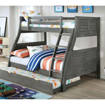 Dakota Grey Twin Over Full Bunkbed