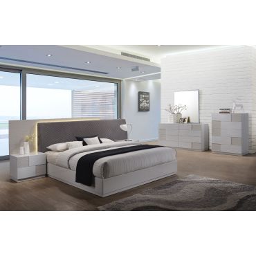 Dana Modern Bed With Lights