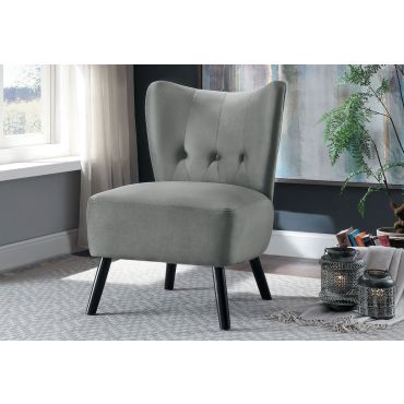 Daniel Gray Velvet Accent Chair