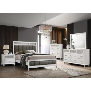 Danielle White Finish Bedroom Collection