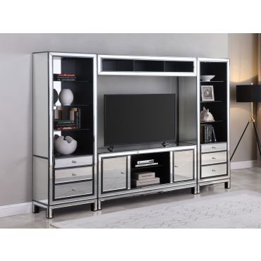 Dayton Mirrored Entertainment Center