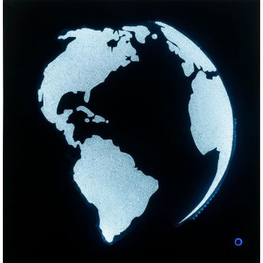 Earth Glowing LED Wall Decor