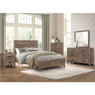 Edmonstone Rustic Finish Bedroom