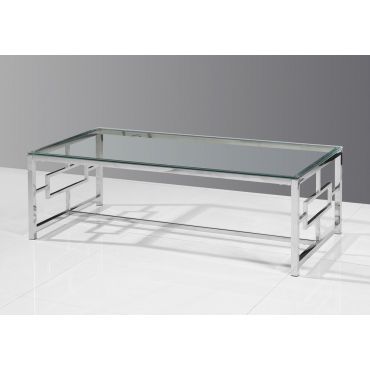 Enigma Glass Top Coffee Table