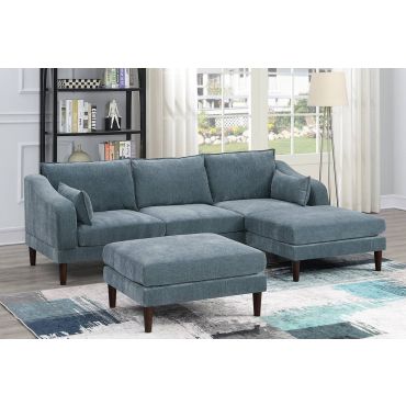 Evanston Grey 4-Piece Modular Sectional Set