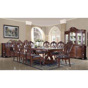 Evelyn Victorian Formal Dining Table Set