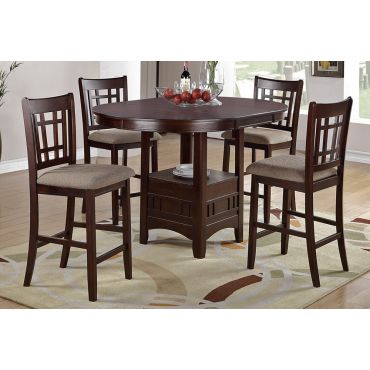 Evan Extendable Counter Height Table Set