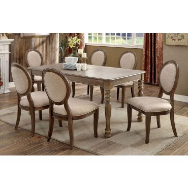 Faelynn Transitional Dining Table Set