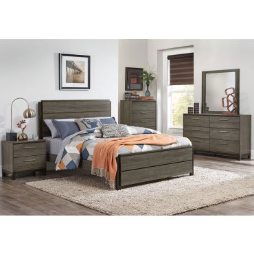 Fantine Rustic Grey Bedroom Furniture