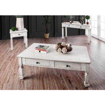 Fargo Traditional Coffee Table With Drawers