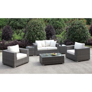 Feder Outdoor 6-Piece Loveseat Set