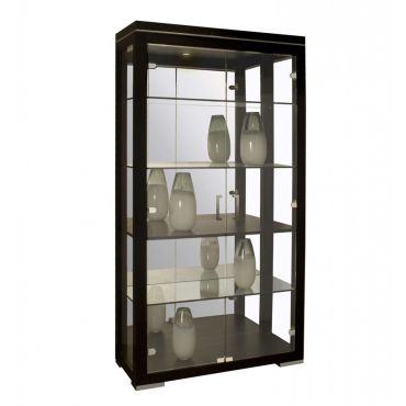 Fillmore Curio Cabinet Espresso Finish