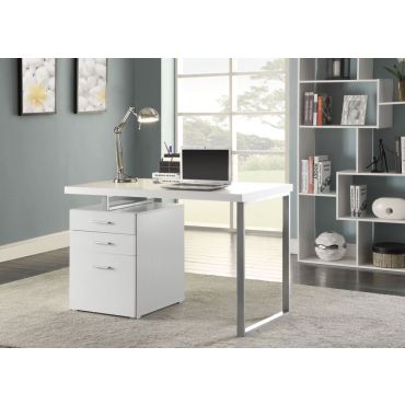 Finley Office Desk White Finish