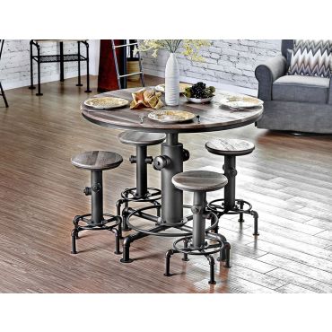 Fire Hydrant Industrial Pub Table Set