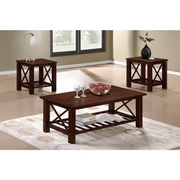 Galver Cottage Style Coffee Table Set