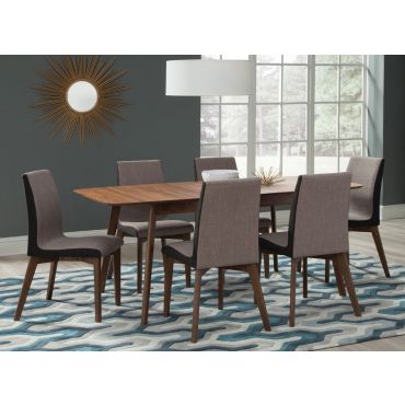 Garcet Mid-Century Modern Dining Table Set