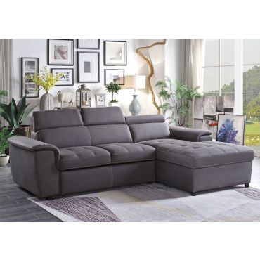 Gemma Gray Sectional Sleeper