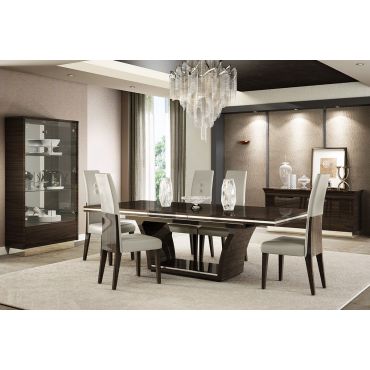 Livorno Italian Modern Dining Table Set