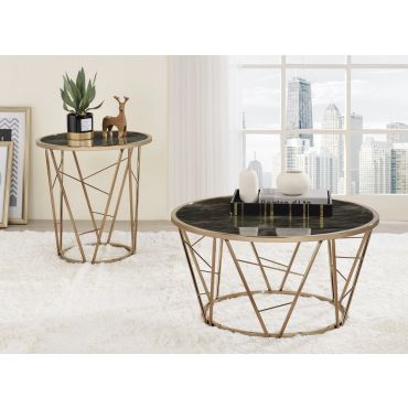 Gordie Round Top Coffee Table