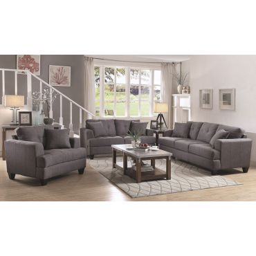 Govana Casual Grey Fabric Sofa