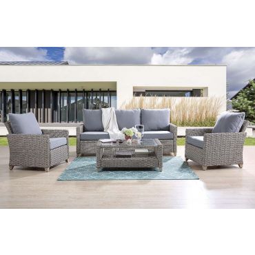 Grazia Outdoor 4-Piece Sofa Set