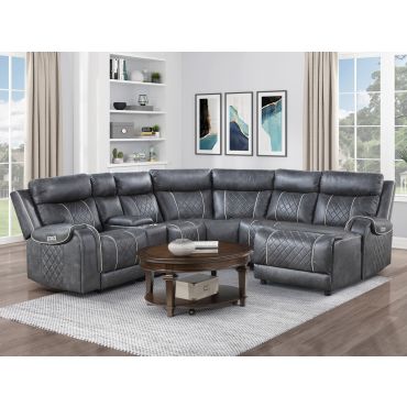 Gualtier U-Shape Power Recliner Sectional