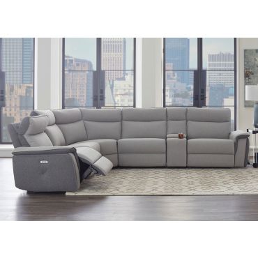 Hagen Power Recliner Modern Sectional