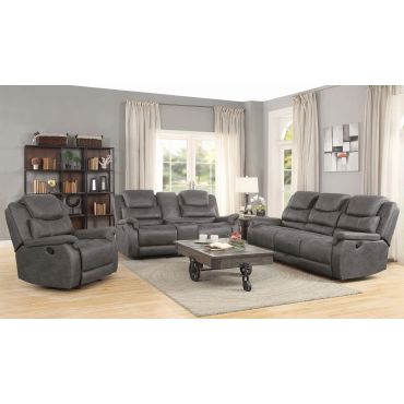 Halmin Recliner Sofa With Drop Down Table
