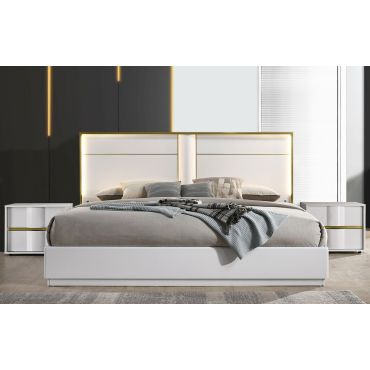 Hana Modern Bed With Light