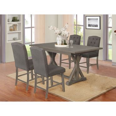 Keely 7 Piece Counter Height Dining Table Set